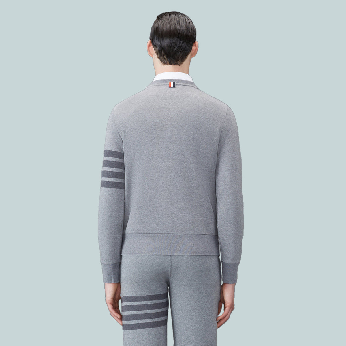 Classic Loopback 4-Bar Relaxed Sweatshirt Tonal Grey