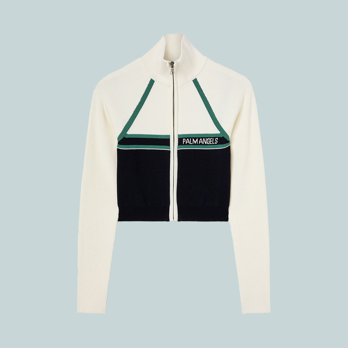 CB Racing Zip Turtleneck Navy / Off-White