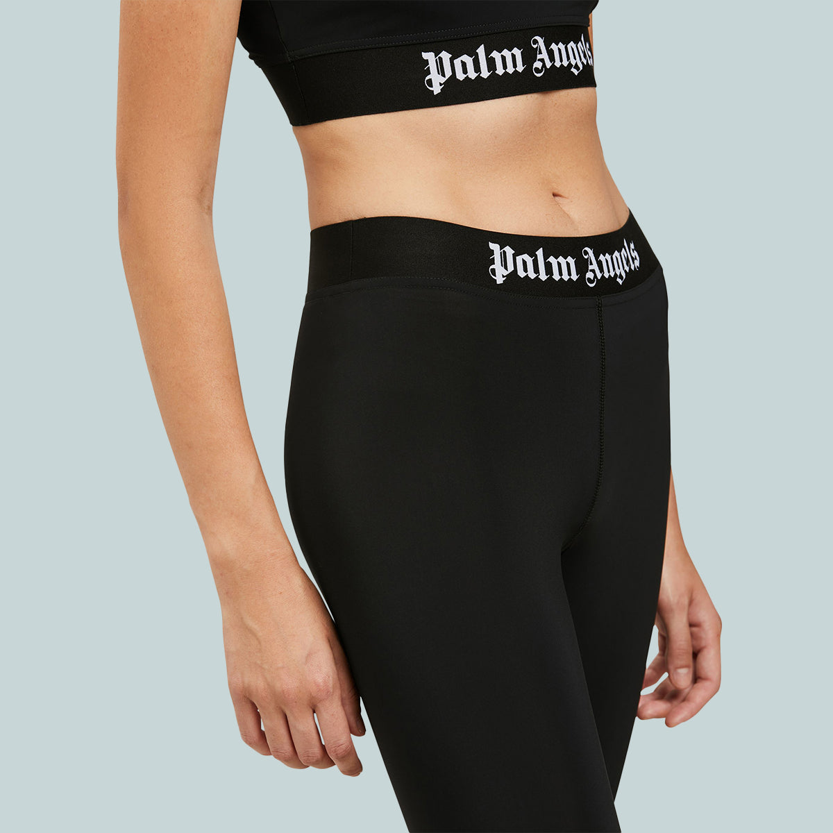 Classic Logo Sports Leggings Black