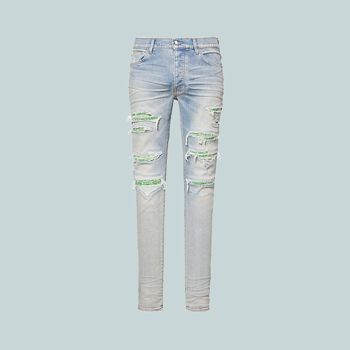 Boucle Thrasher Jean Indigo / Green