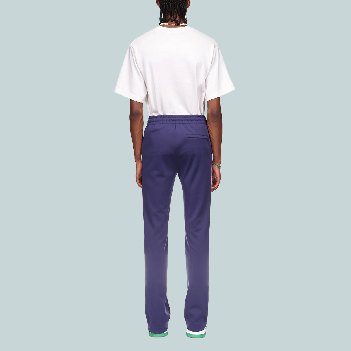 Striped Track Pants Midnight Sail