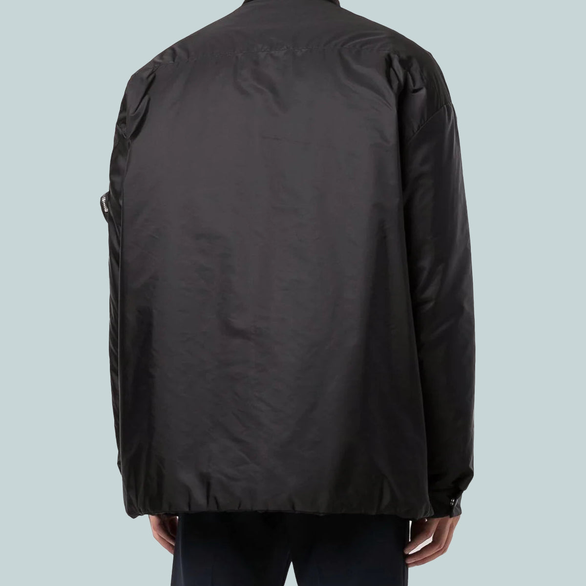 Re-Nylon Triangle Pocket Shirt Black