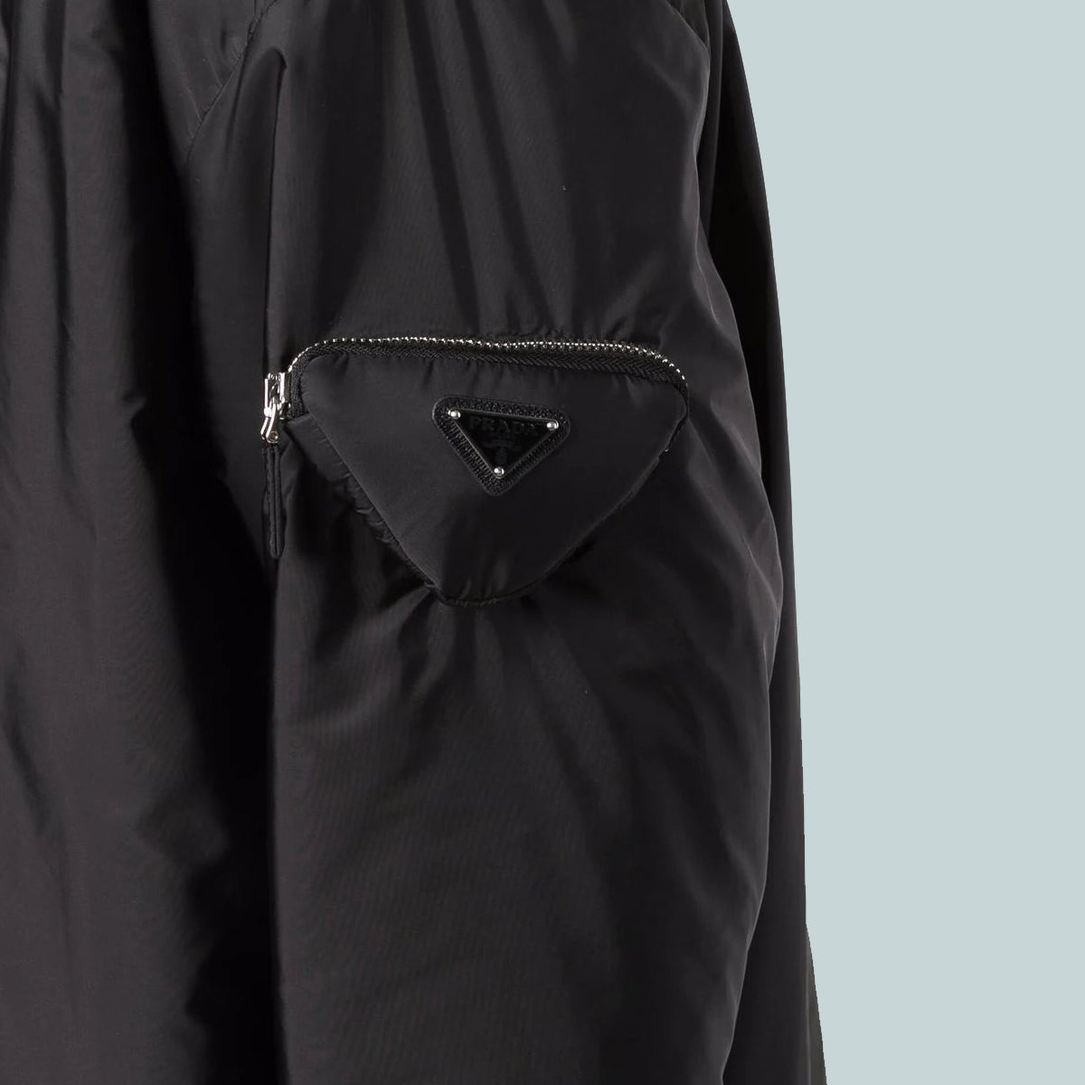 Re-Nylon Triangle Pocket Shirt Black