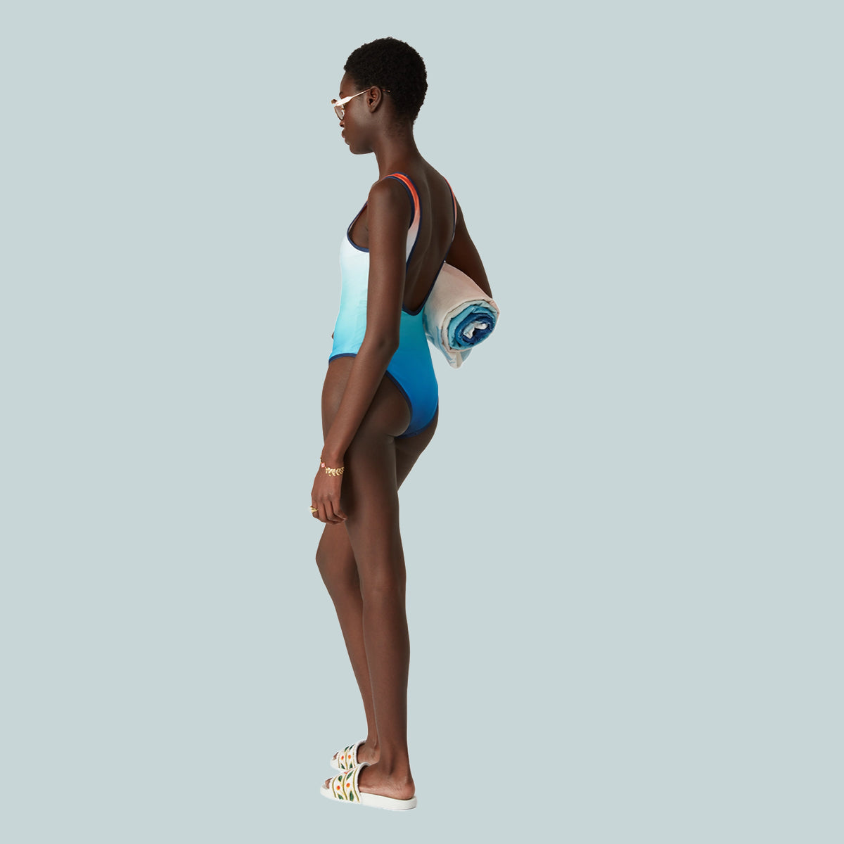 Women&#39;s Gradient Swimsuit