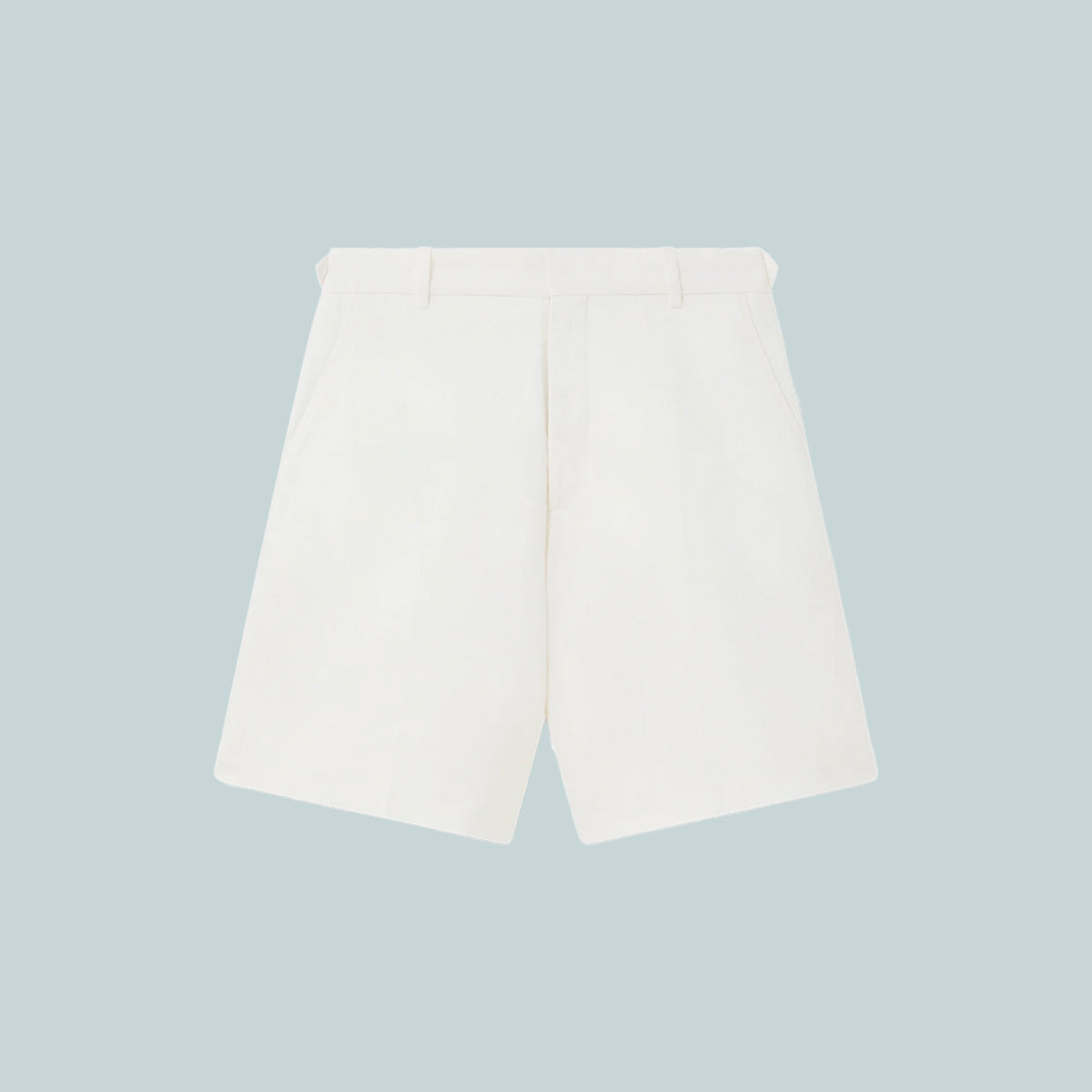 Linen Pleated Shorts