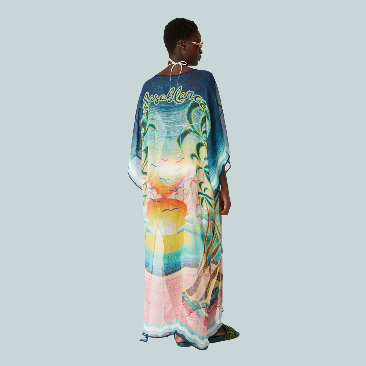 Women&#39;s Danse De La Mer Silk Kaftan