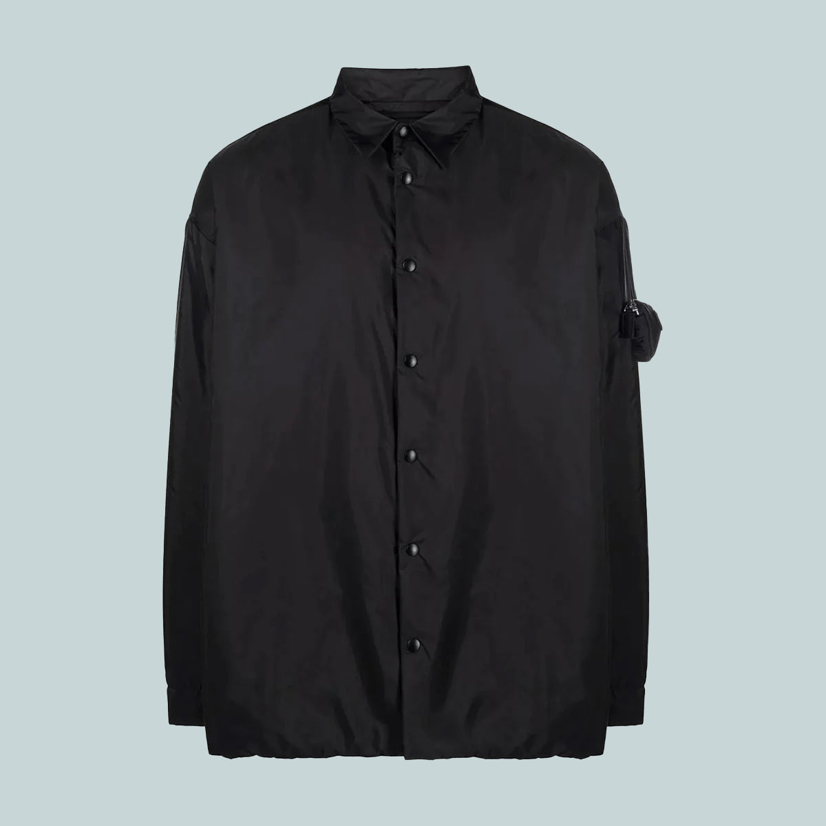 Re-Nylon Triangle Pocket Shirt Black