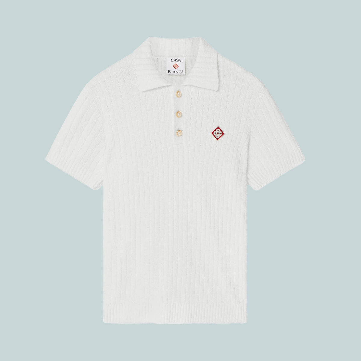 Boucle Polo White