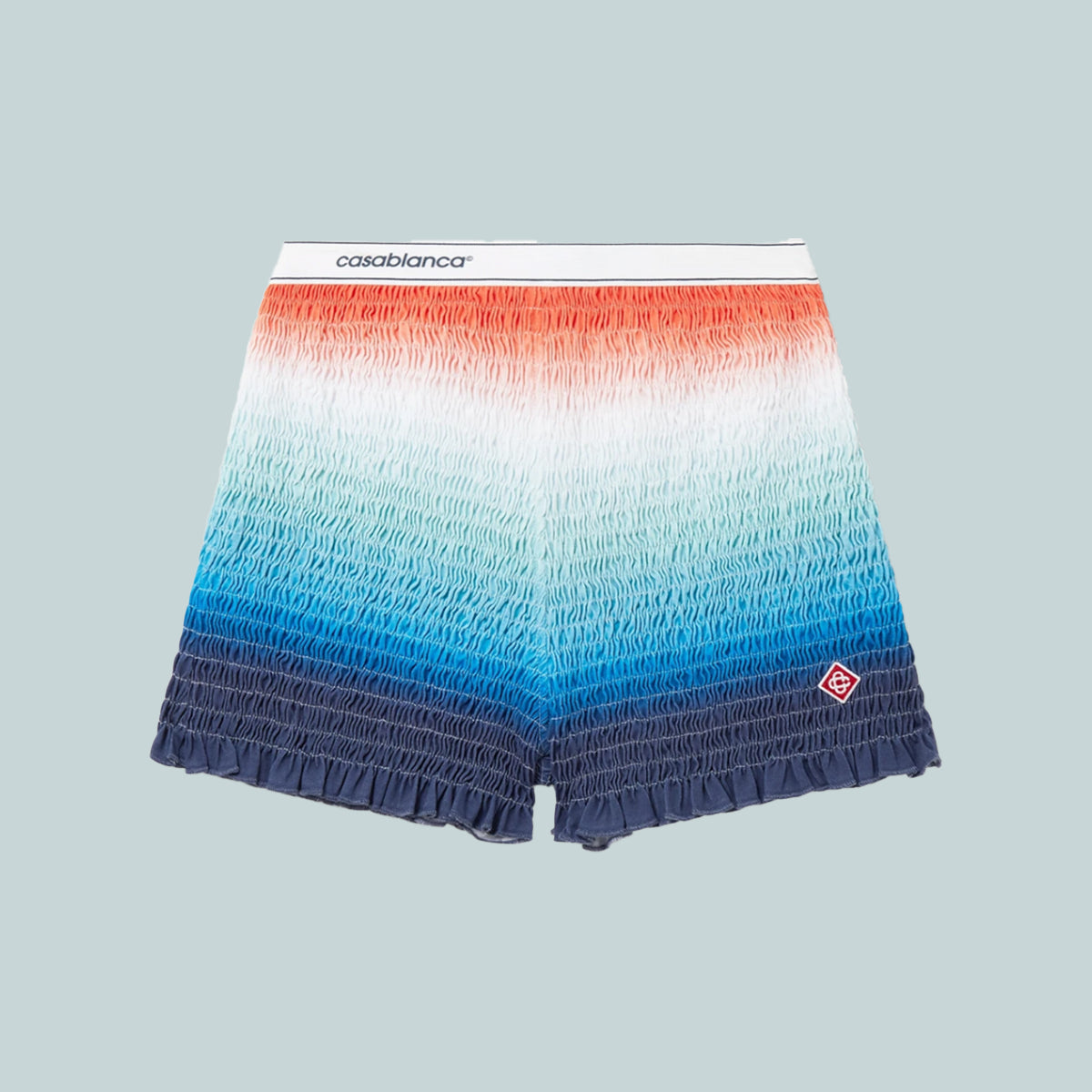 Women&#39;s Gradient Shirred Shorts