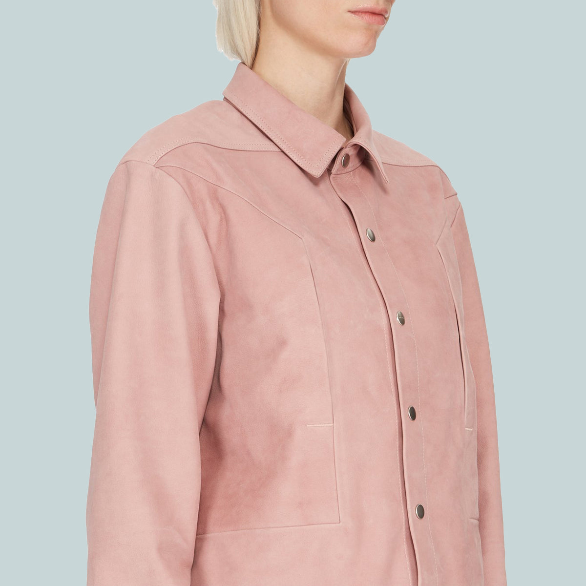 Alice Strobe Shirt Dusty Pink