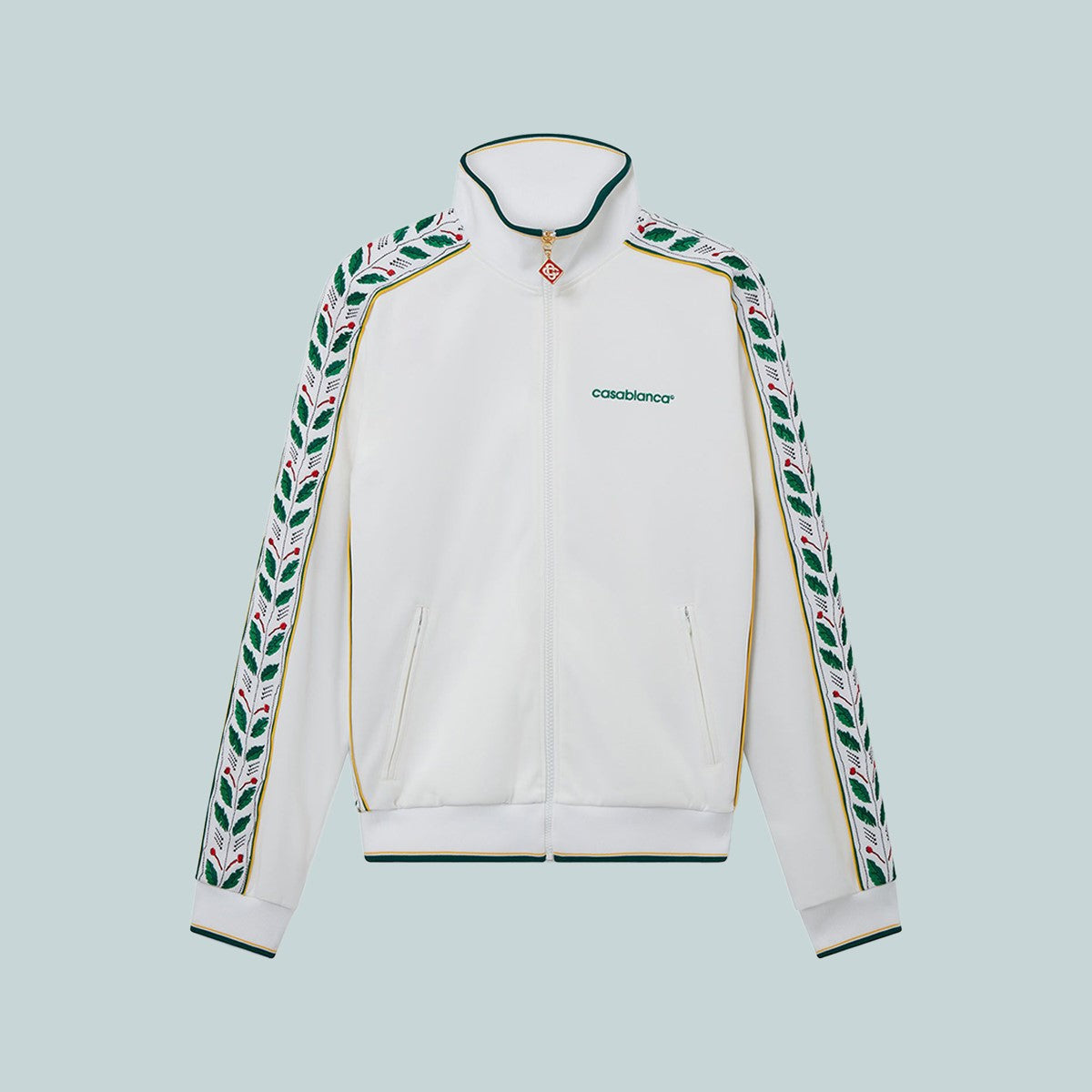 Laurel Track Top White