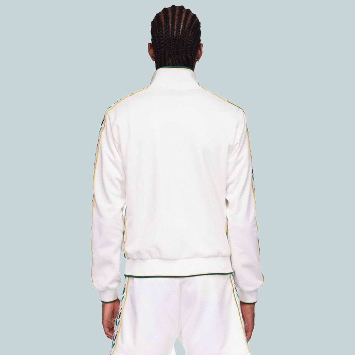 Laurel Track Top White