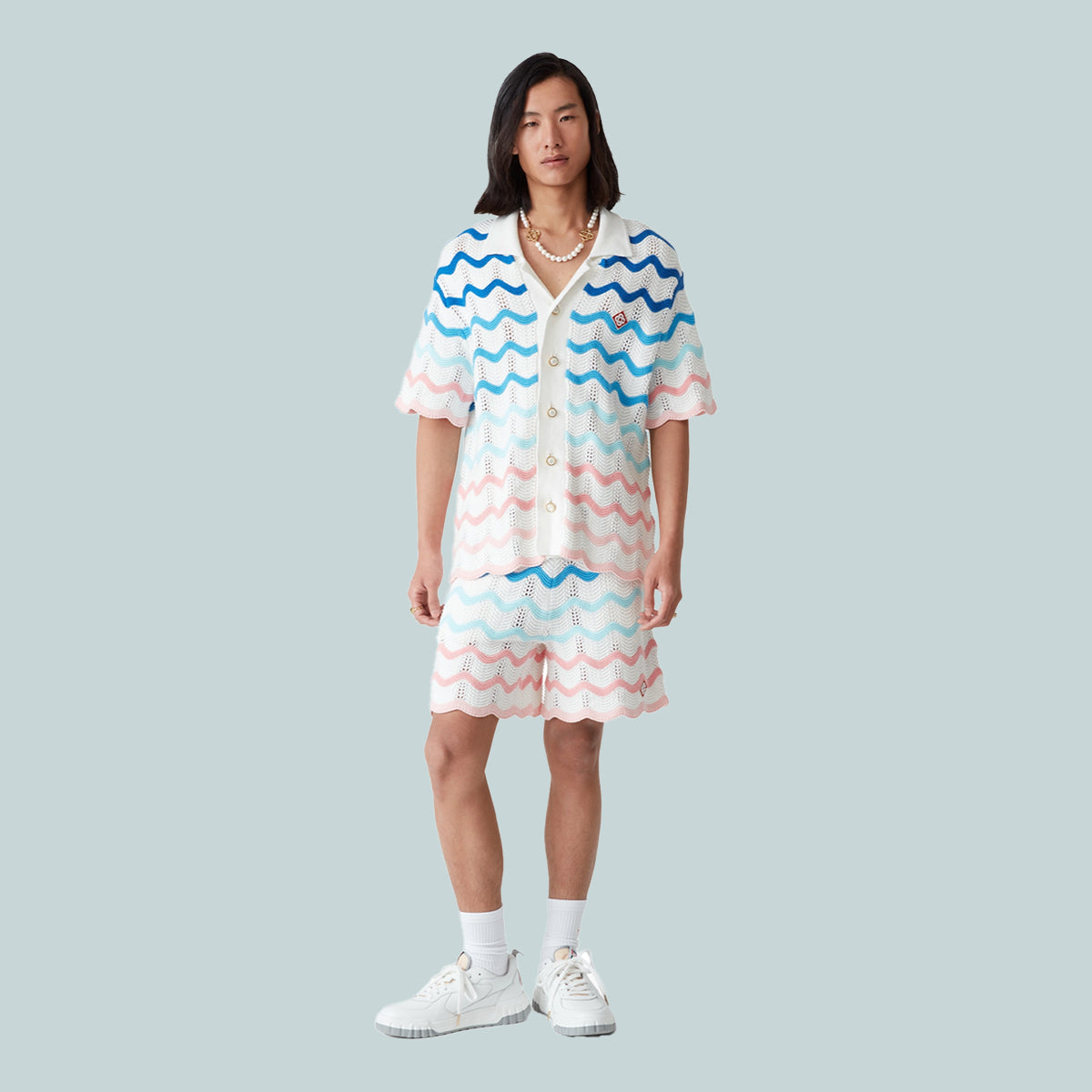 Gradient Wave Shorts Multi