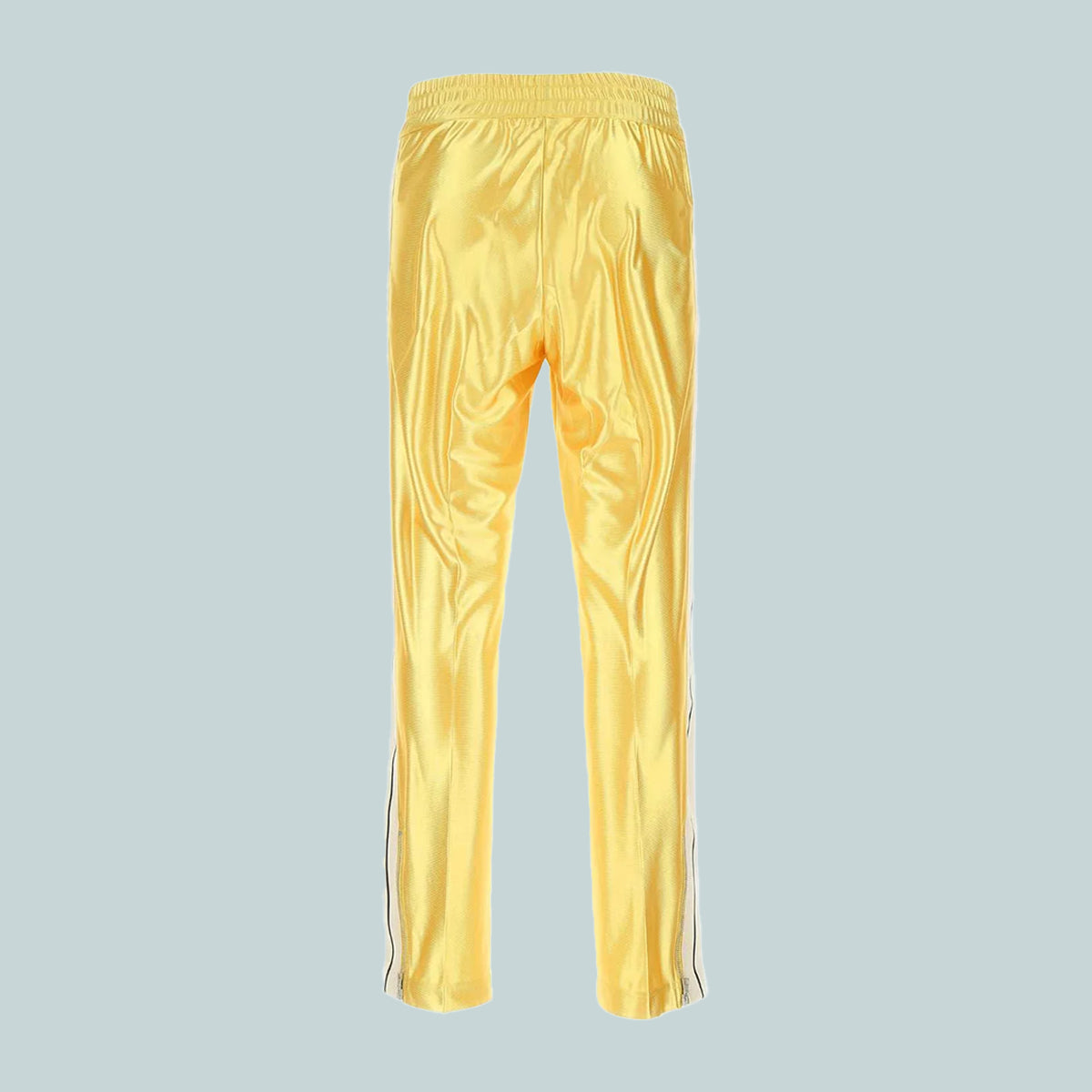 Genius Shiny Track Pants Dark Yellow