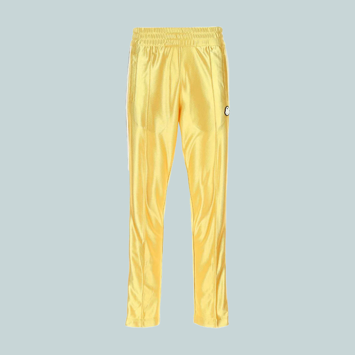 Genius Shiny Track Pants Dark Yellow