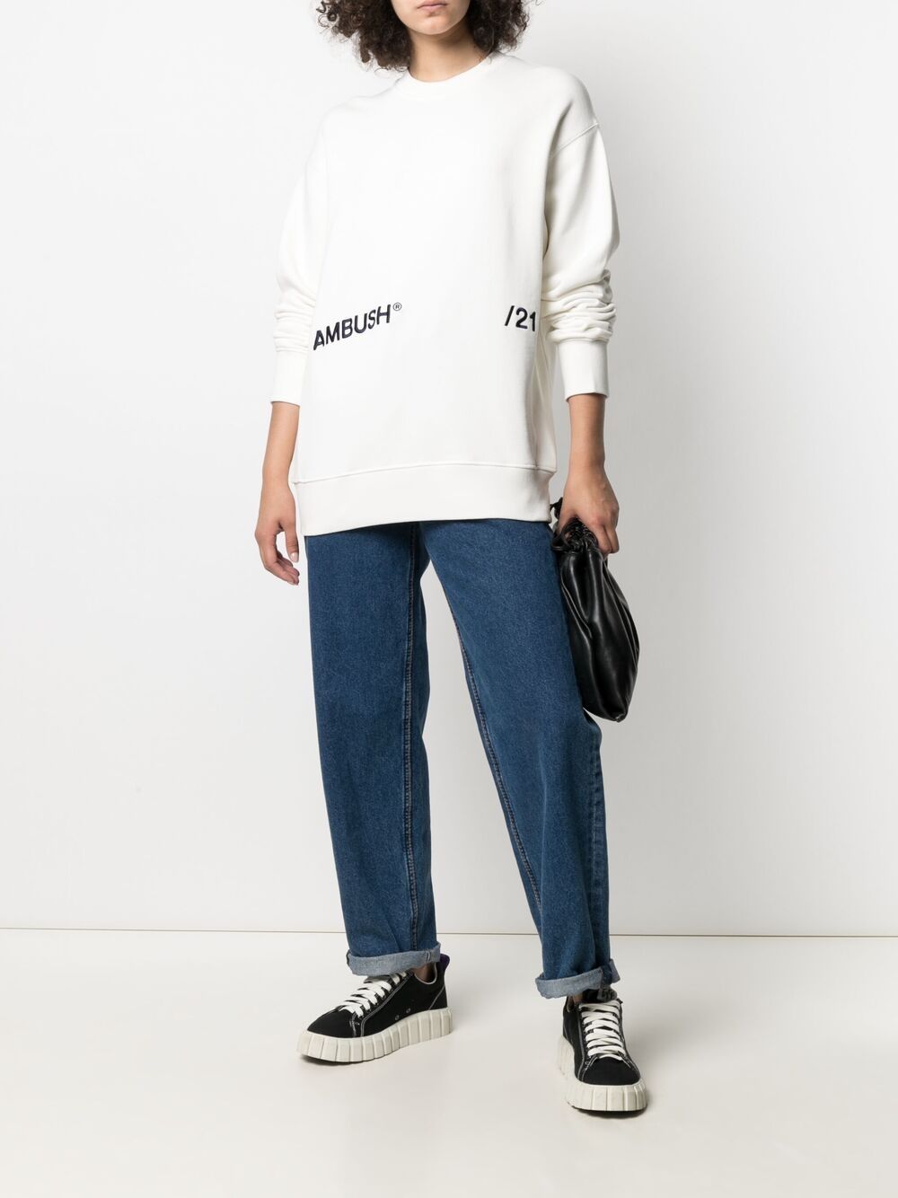 Crewneck sweatshirt off white