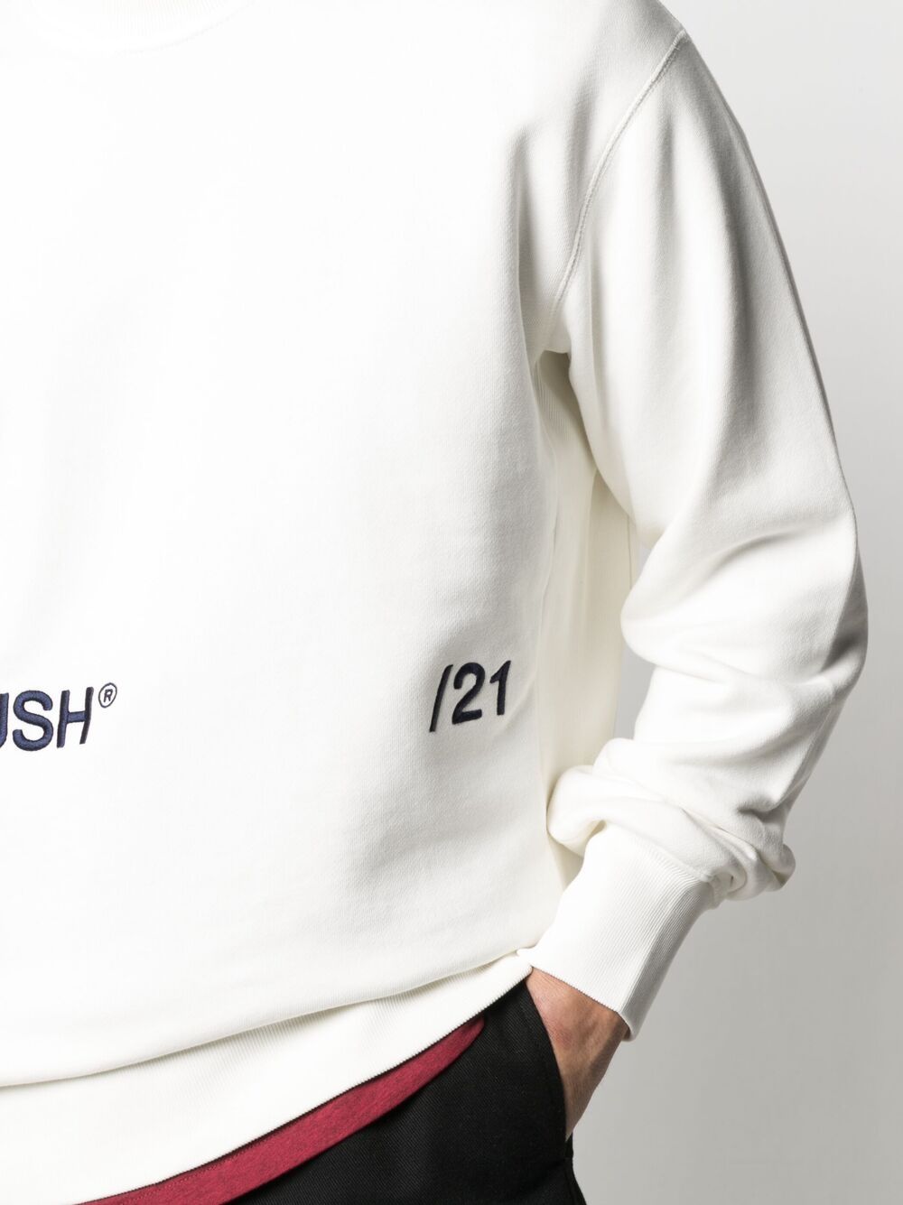 Crewneck sweatshirt off white