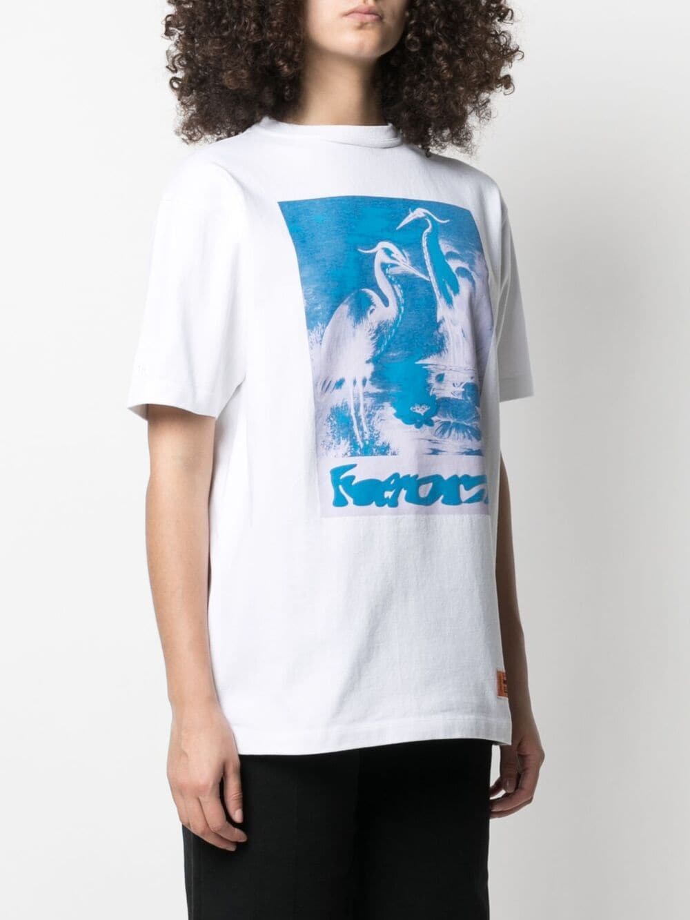 Captcha graphic t-shirt white