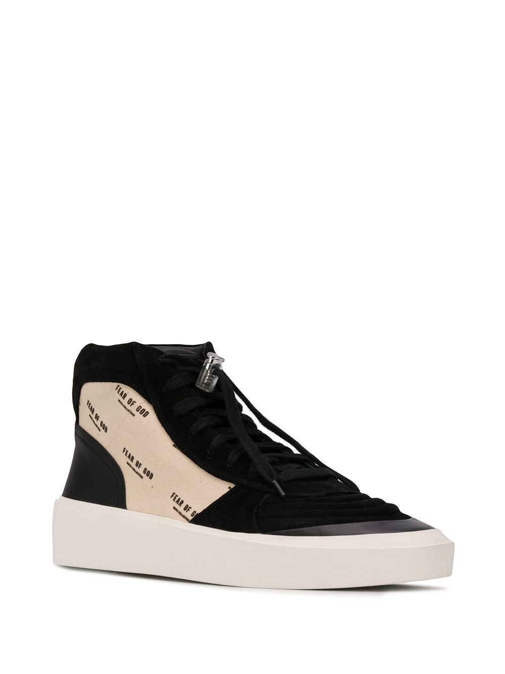 Logo high-top sneaker