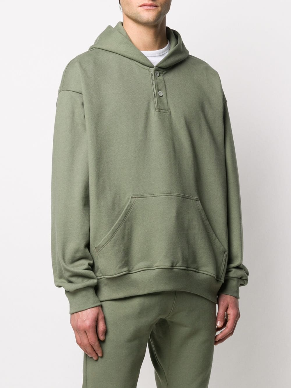 Button hoodie