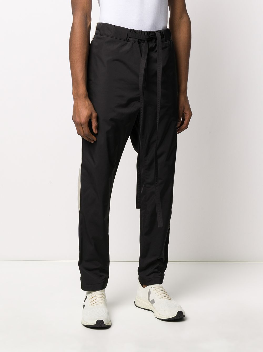 Side stripe trousers