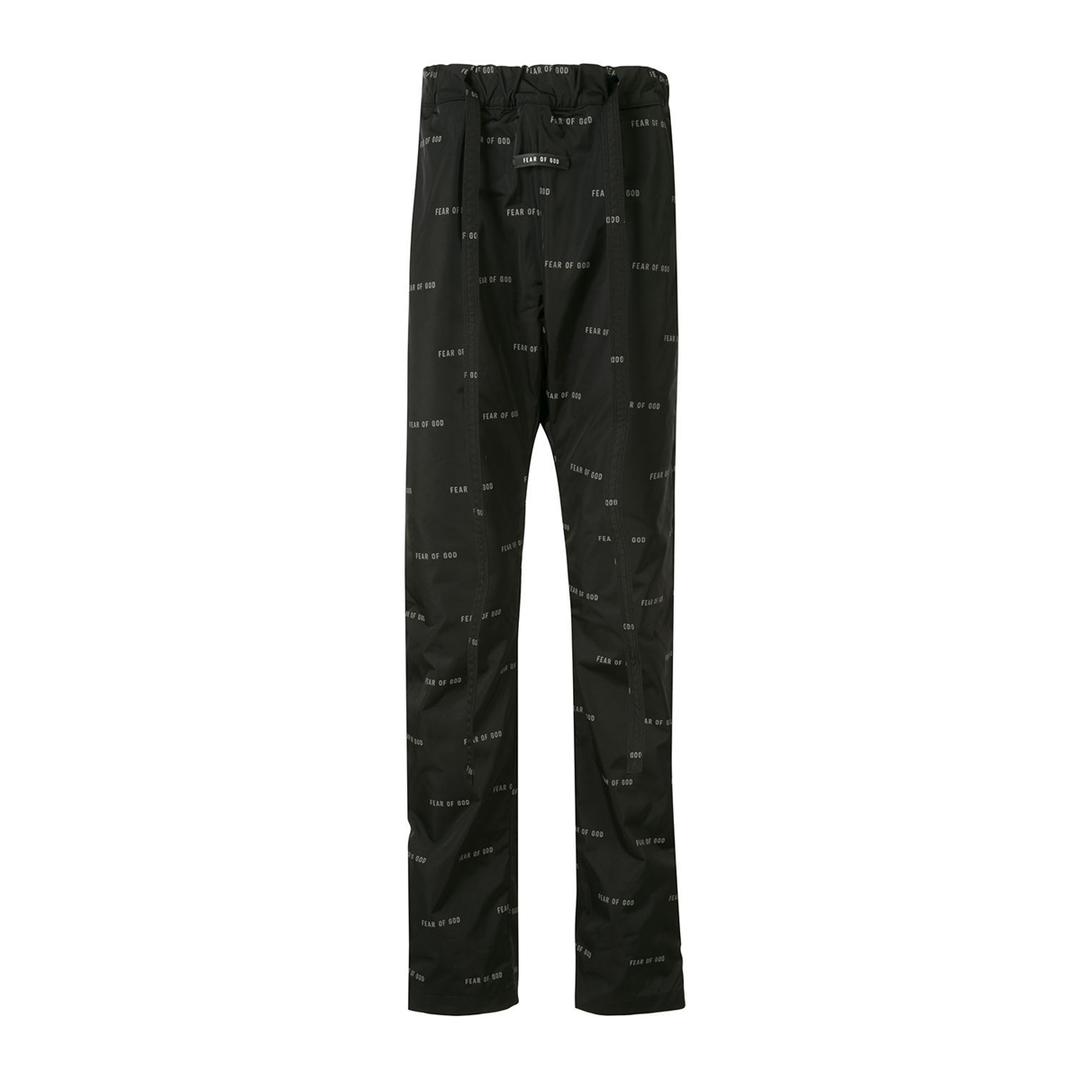Logo print trousers