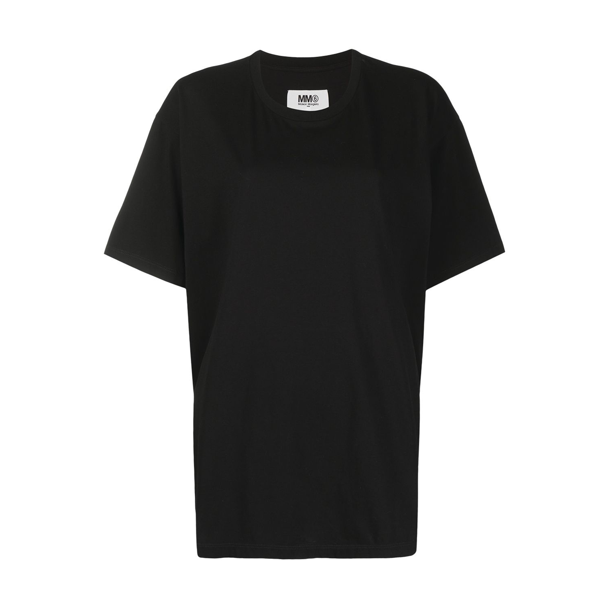 Logo print t-shirt black