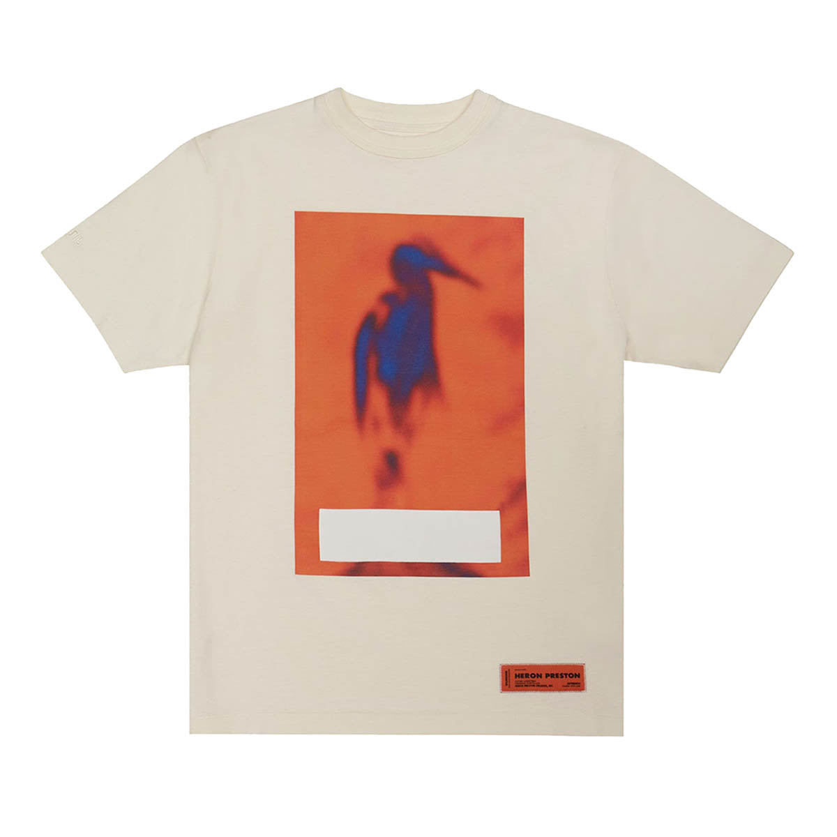 ss tee os light censored h. cream orange