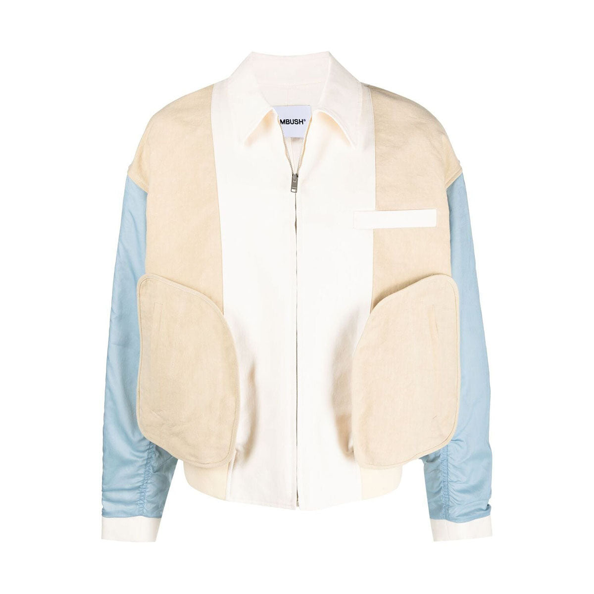 Inside out bomber jacket