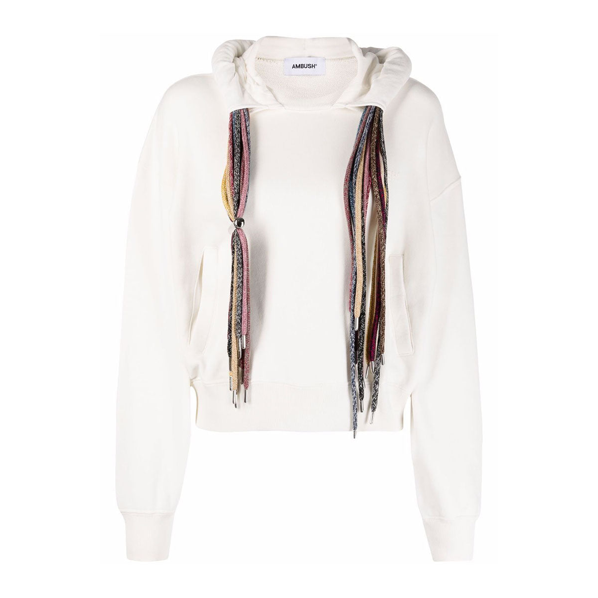 Multi-cord hoodie off-white