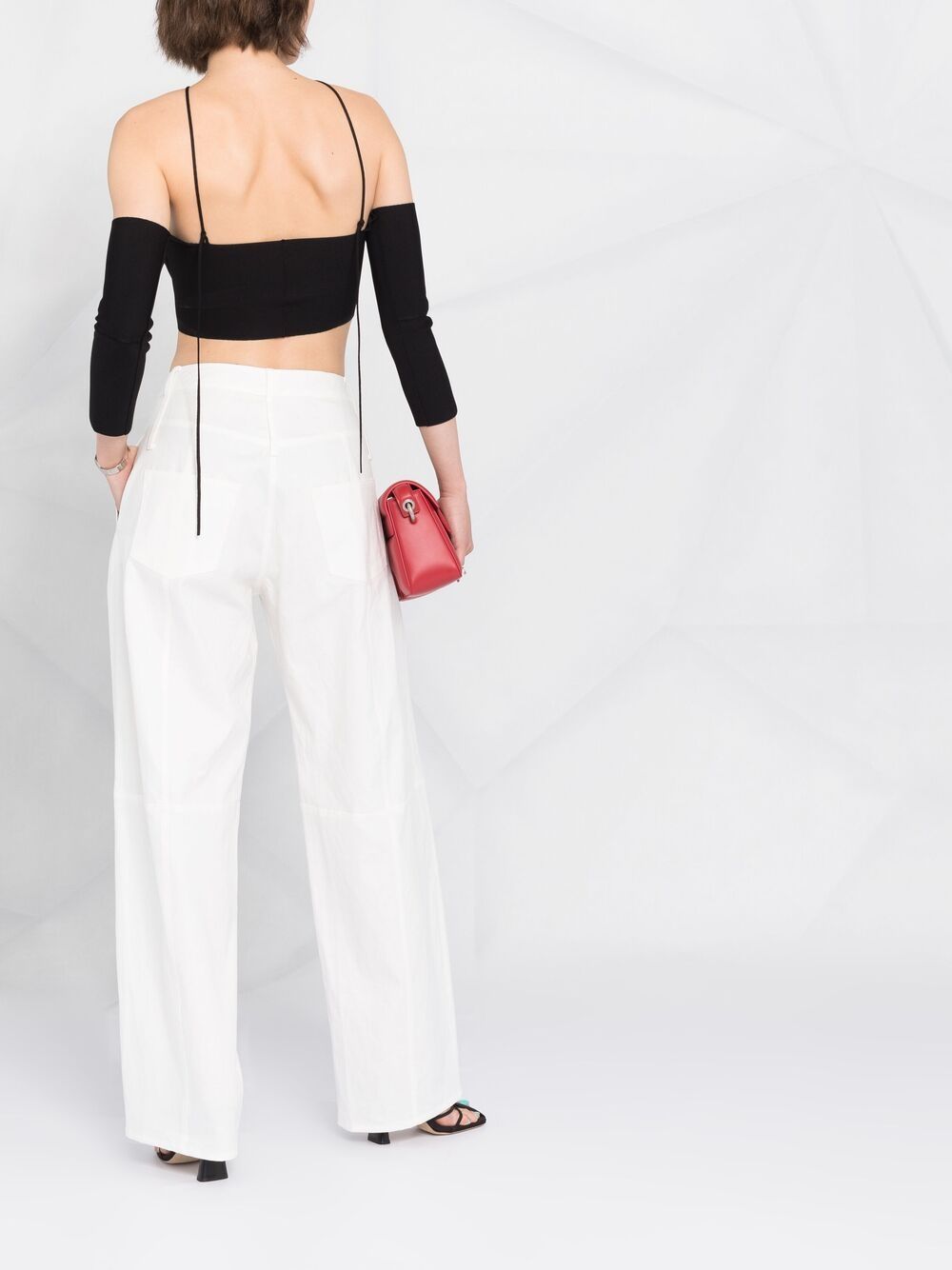 High waist tapered pant cloud