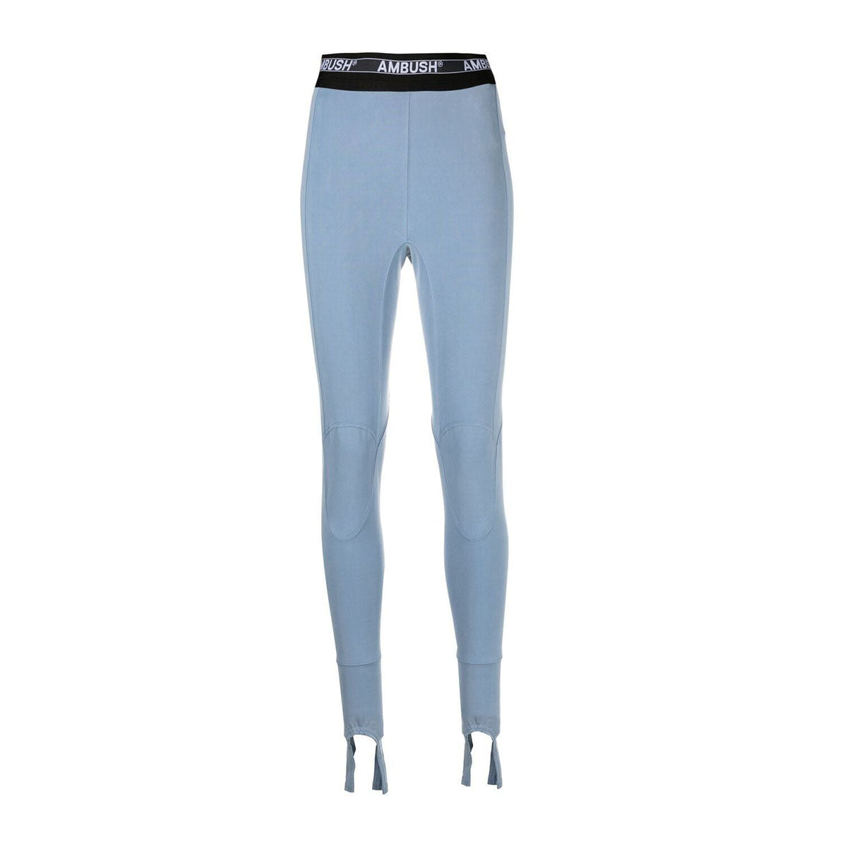 Elastic band cupro legging blue