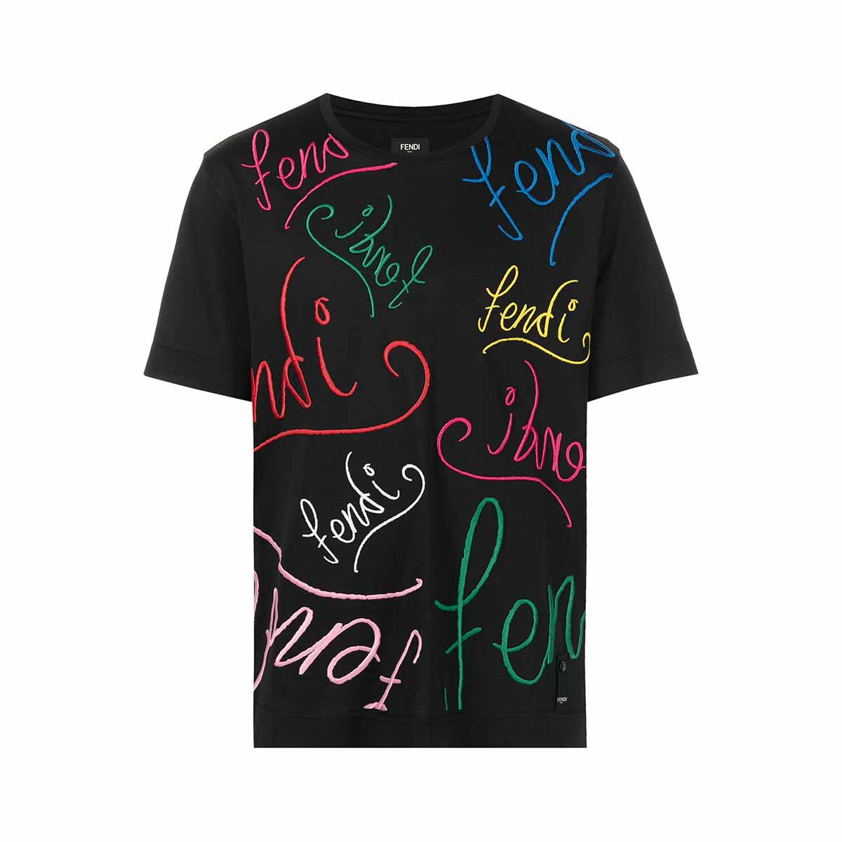 Fendi x Noel Fielding Artist Embroidered T-Shirt