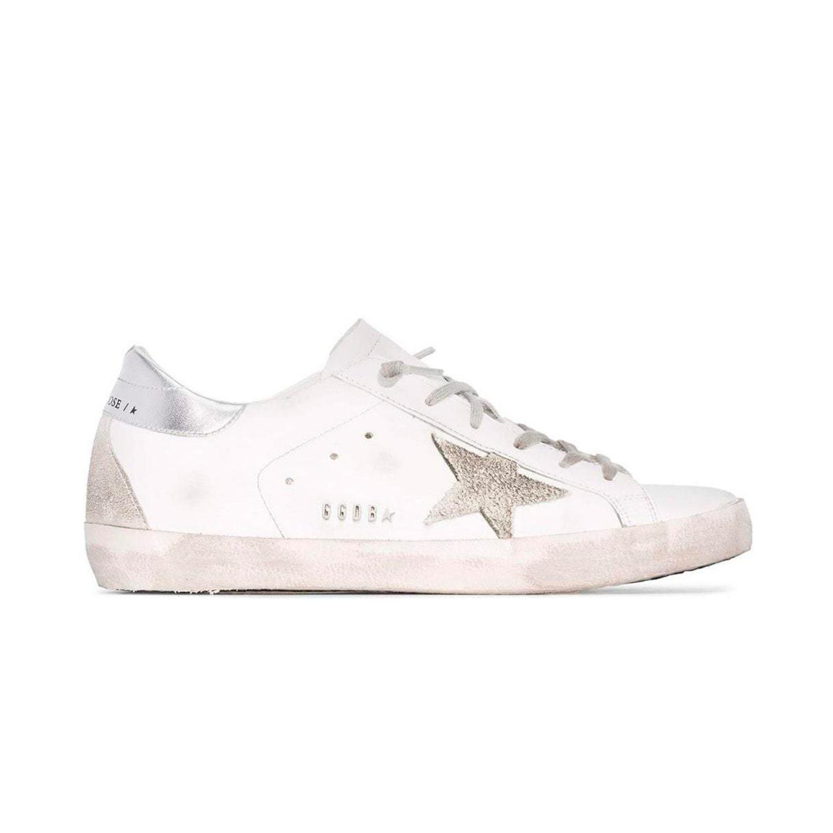 Super-Star sneakers with silver-coloured heel tab