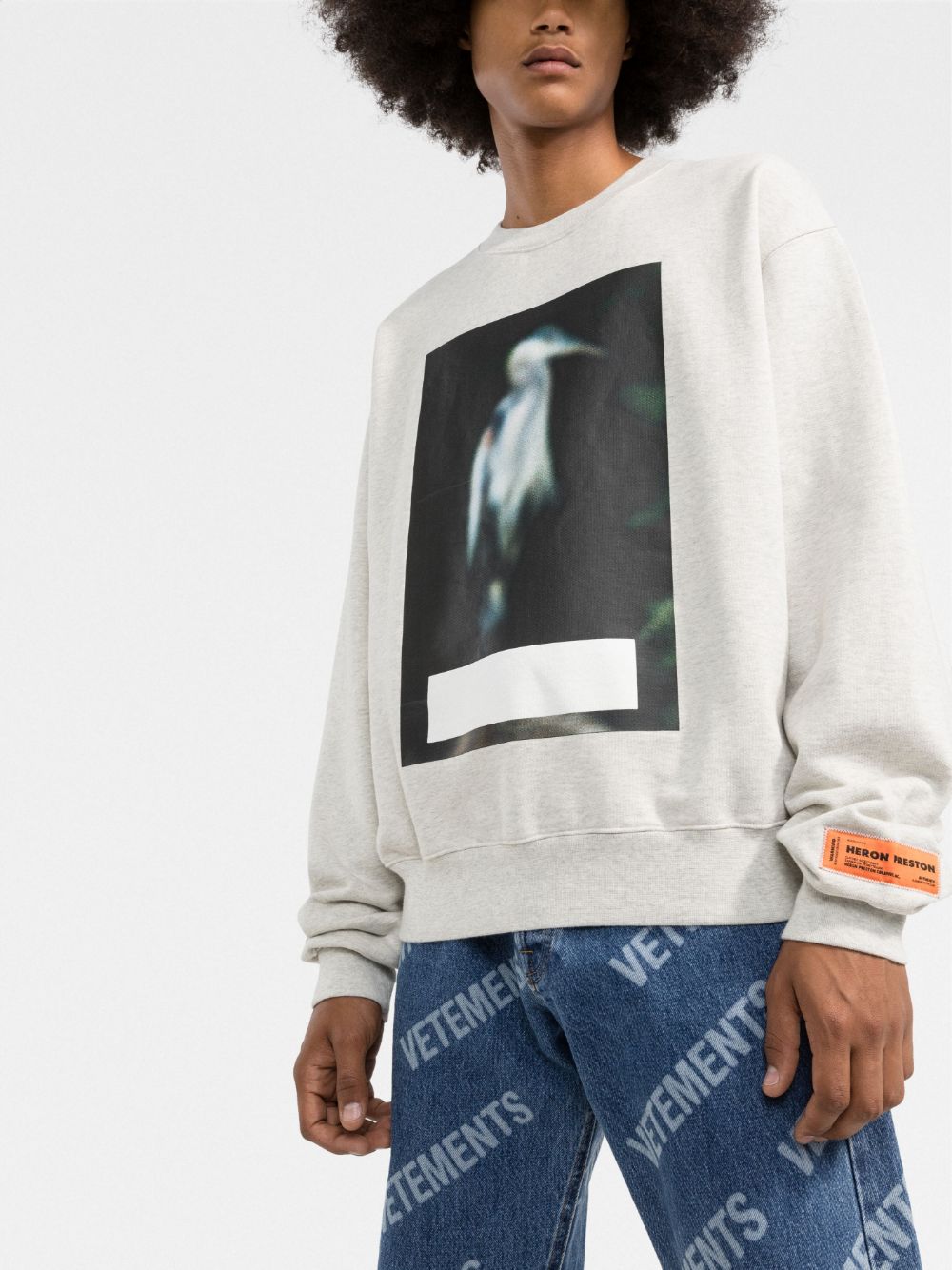 Censored sweatshirt grey