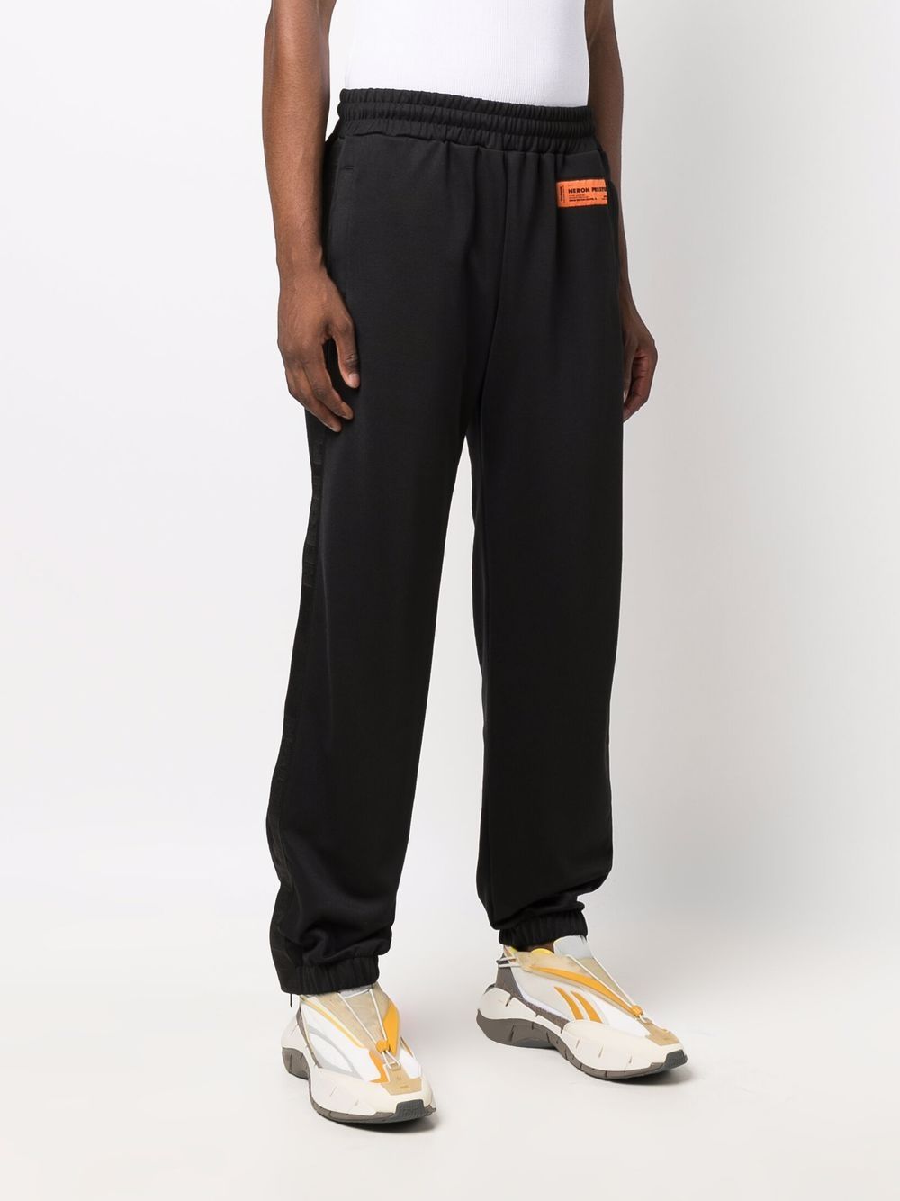 HP logo track pants black