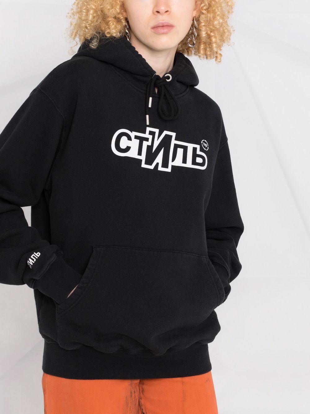 Hoodie CTNMB sport black white