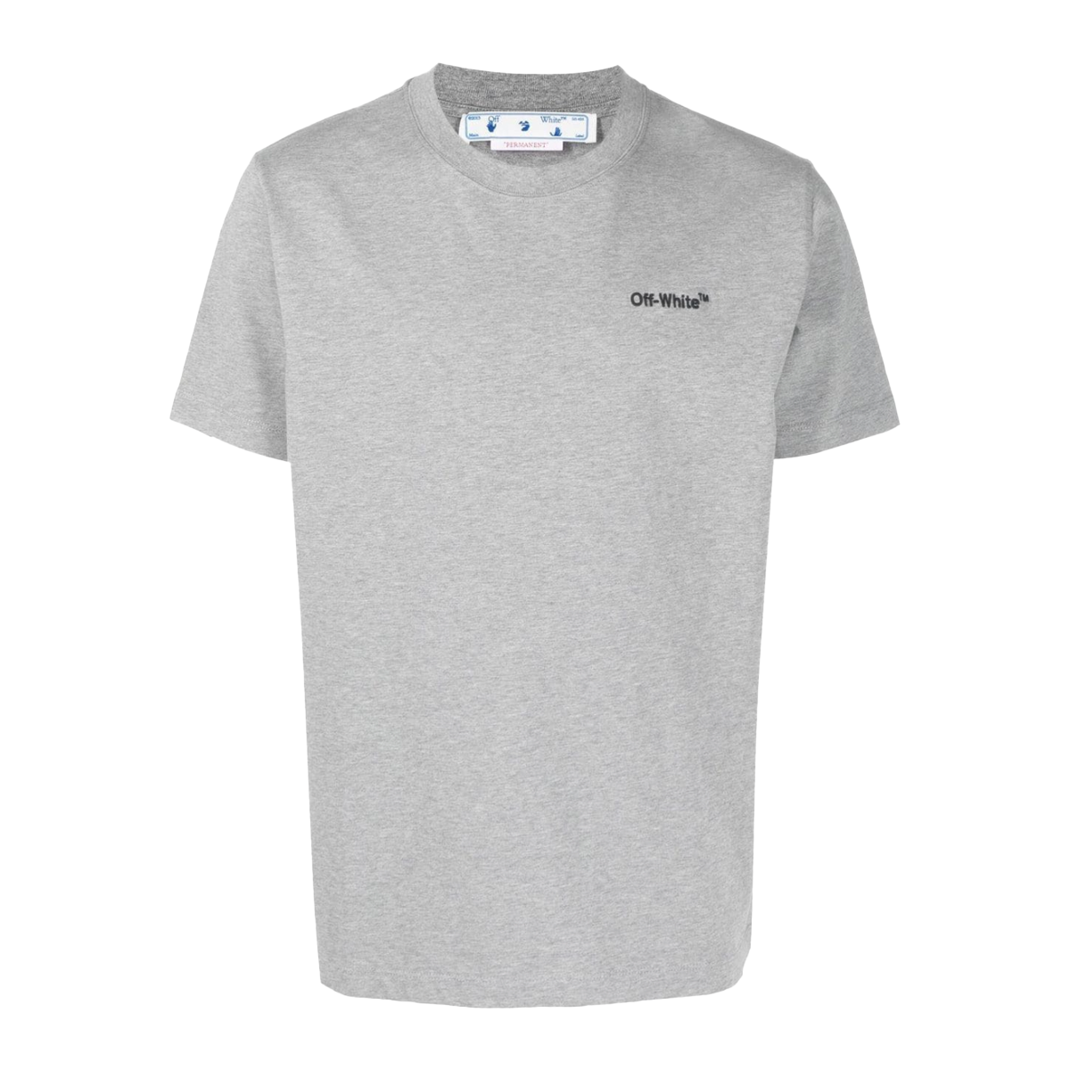 Helvetica Logo Slim S/S Tee Grey