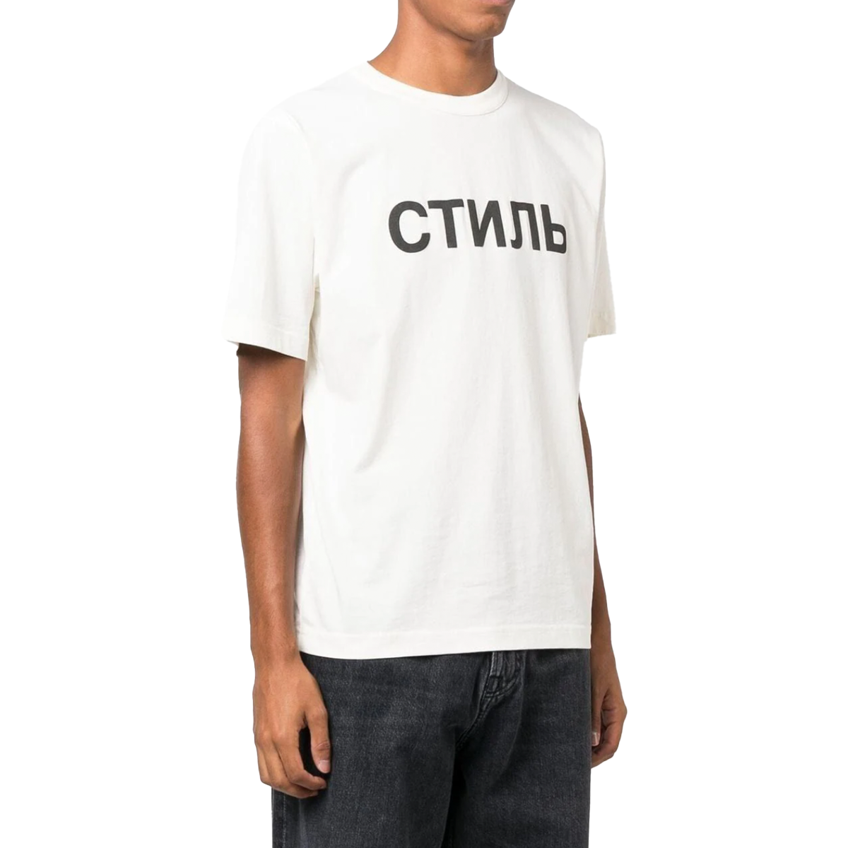 NF CTNMB SS tee white black
