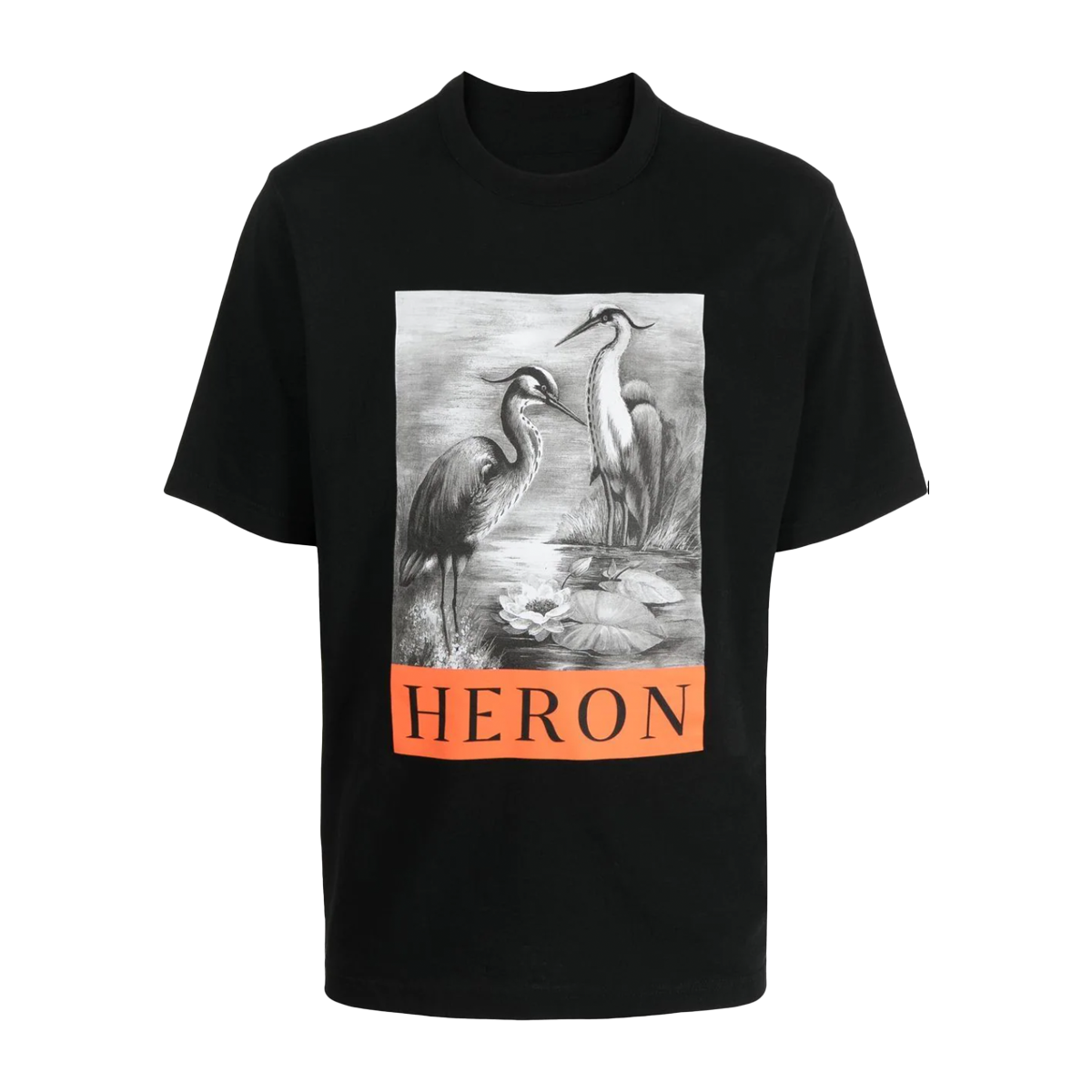 NF heron bw ss tee black