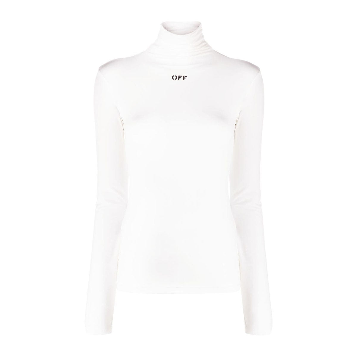 L/S second skin turtleneck white black