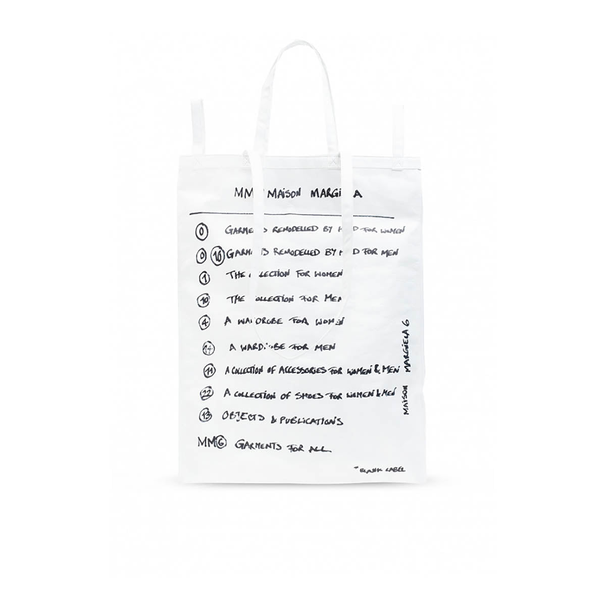 Shopper bag white