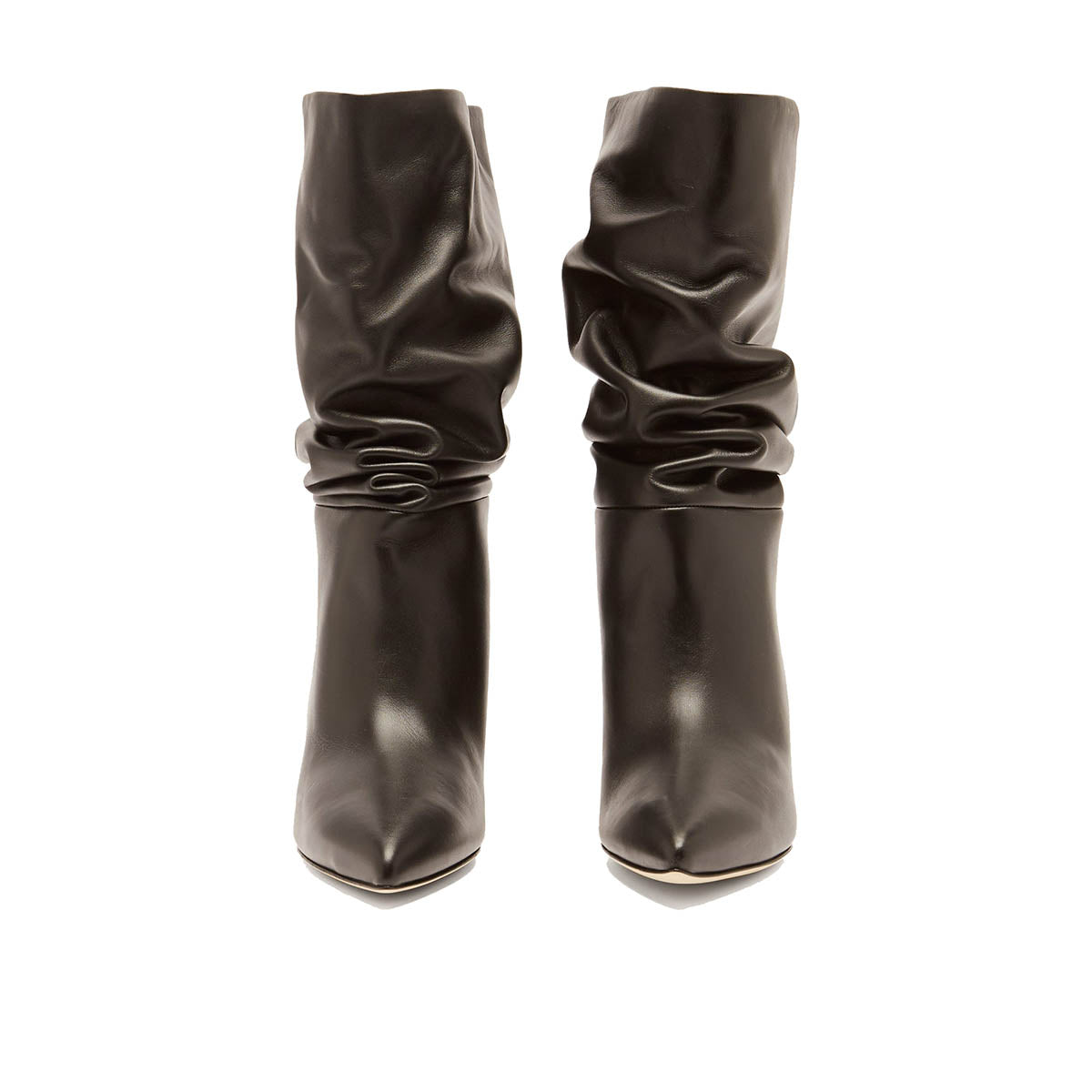 Stiletto slouch boot nero black