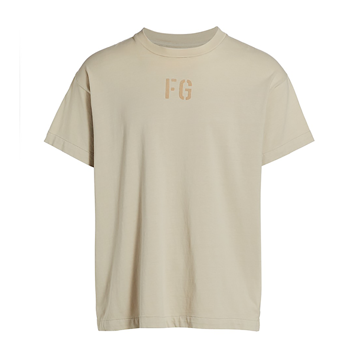 "FG" tee vintage sky