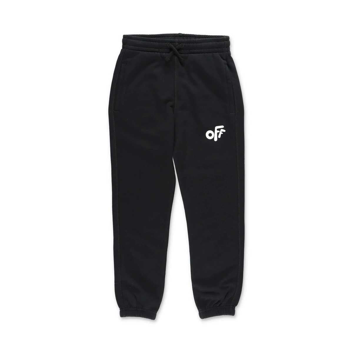 Kids off rounded sweatpants black